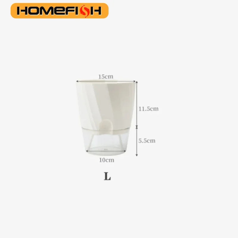 Lazy Hydroponic Flower Pot