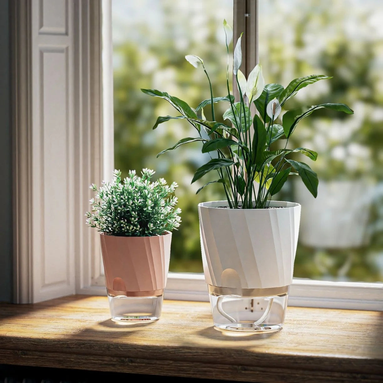 Lazy Hydroponic Flower Pot