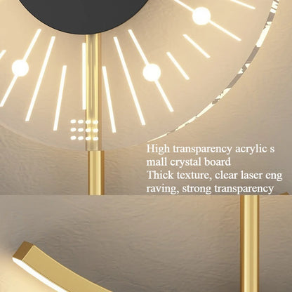 Creative Clock Wall Lamp