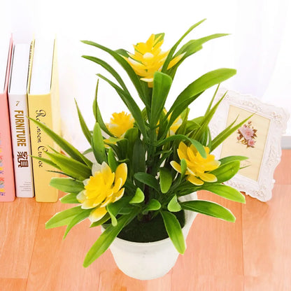 Artificial Flower Pot