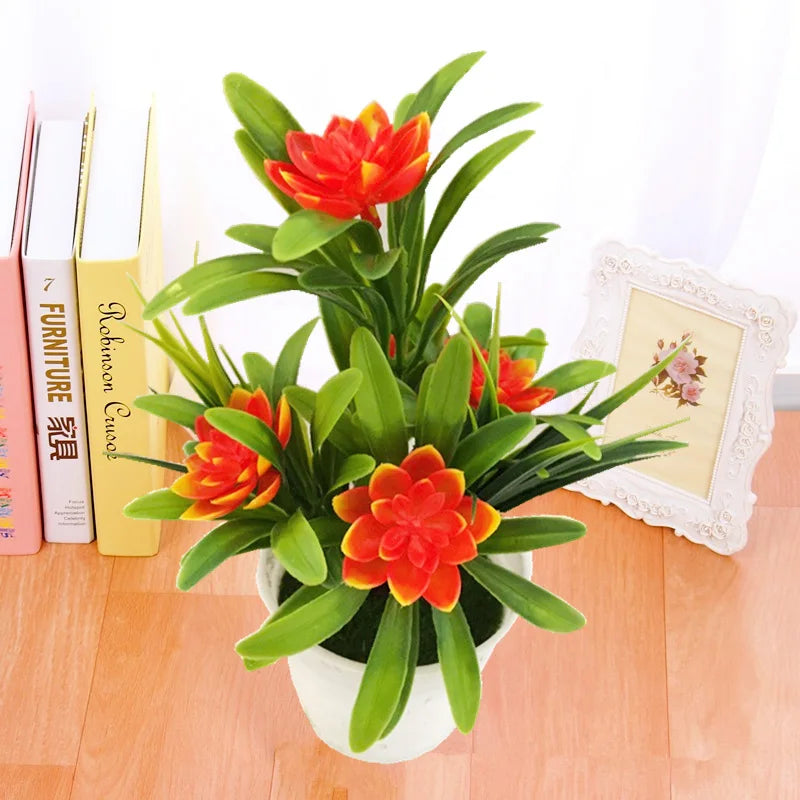 Artificial Flower Pot