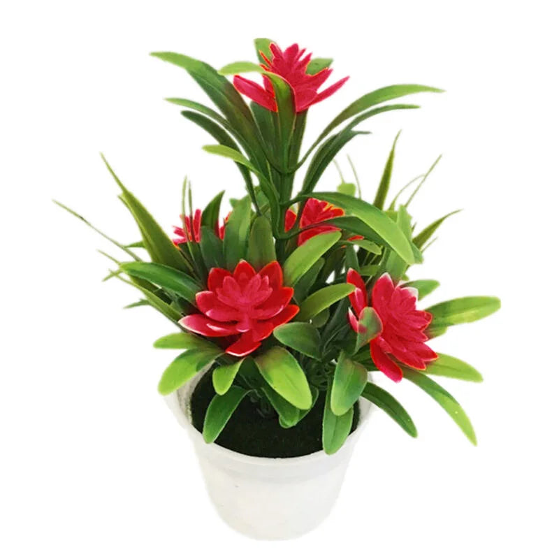 Artificial Flower Pot