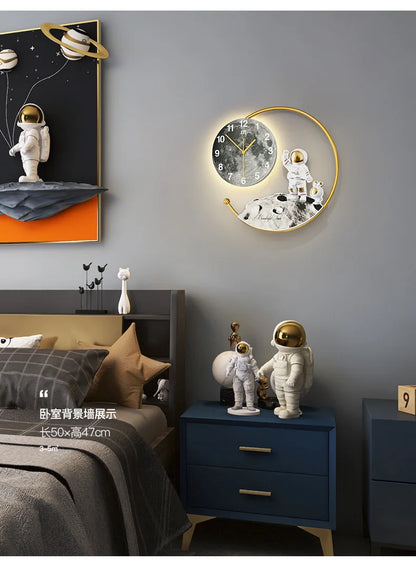 Creative Clock Wall Lamp
