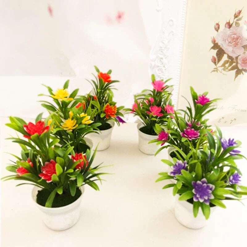 Artificial Flower Pot