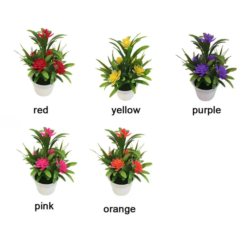 Artificial Flower Pot